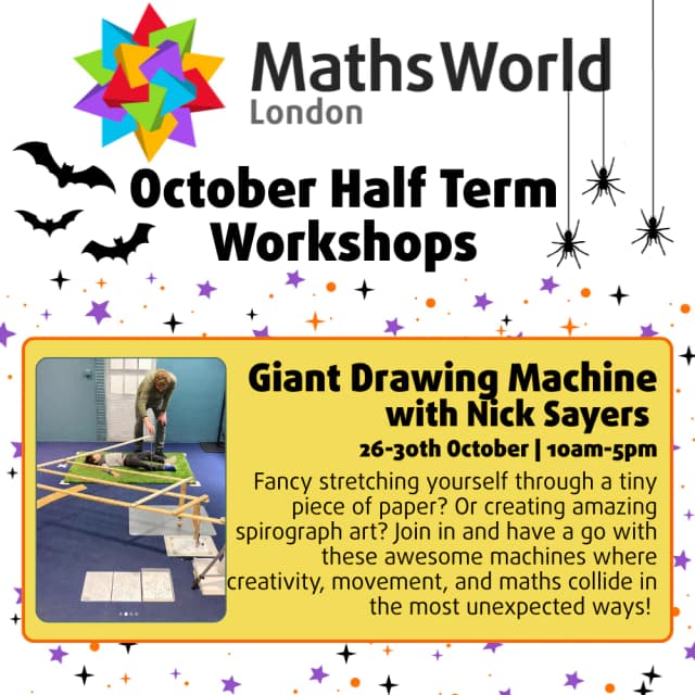 Half Term Activity: Giant Drawing Machine with Nick Sayers
